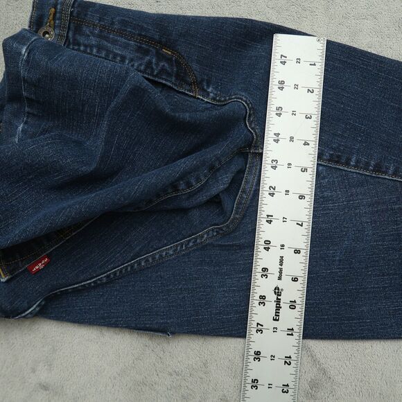 Levi's 512 Jeans Women's Size 10S Blue High-Rise Slimming Bootcut 29" inseam - Picture 8 of 16